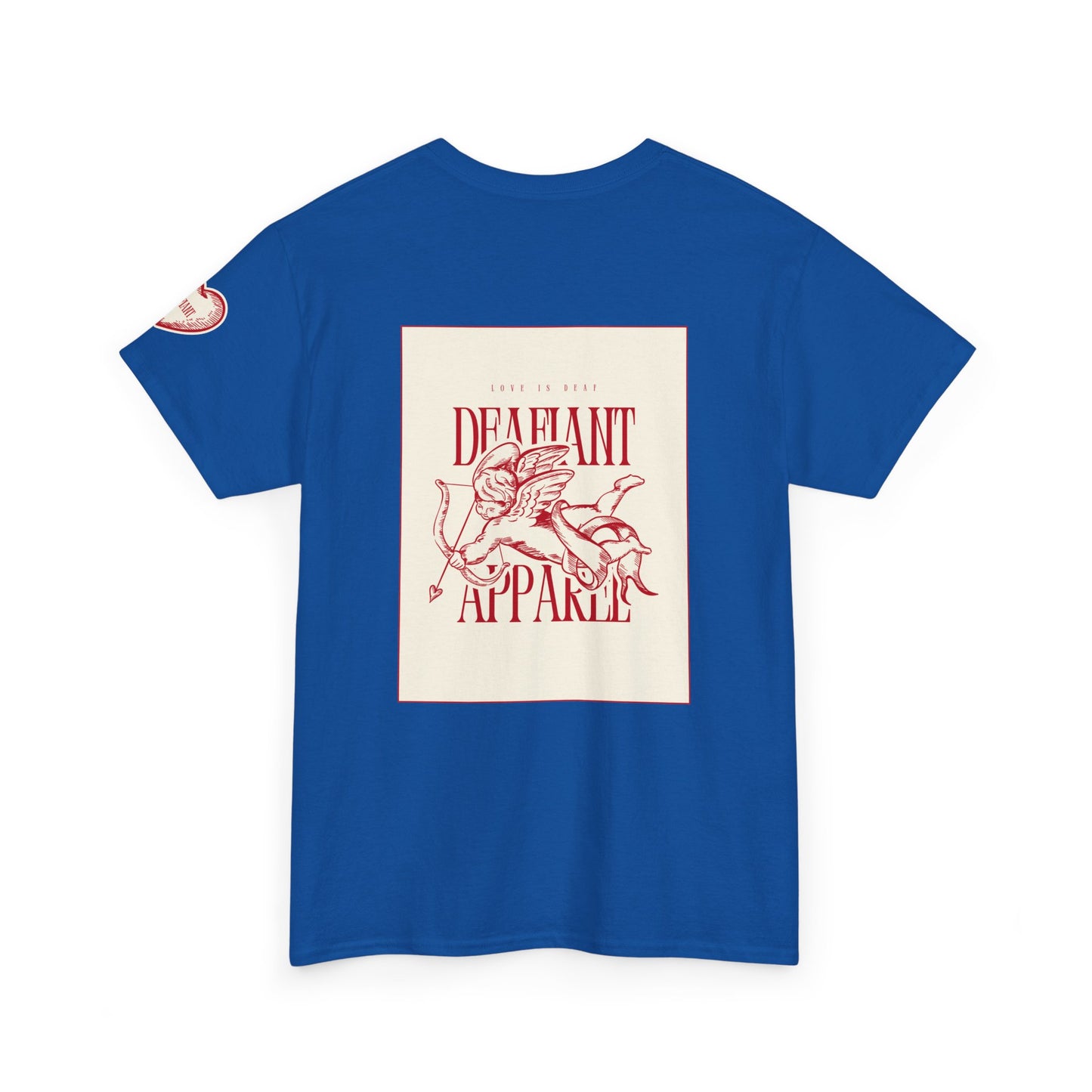 DEAFIANT Love Is Deaf Tee | Unisex Graphic Tee