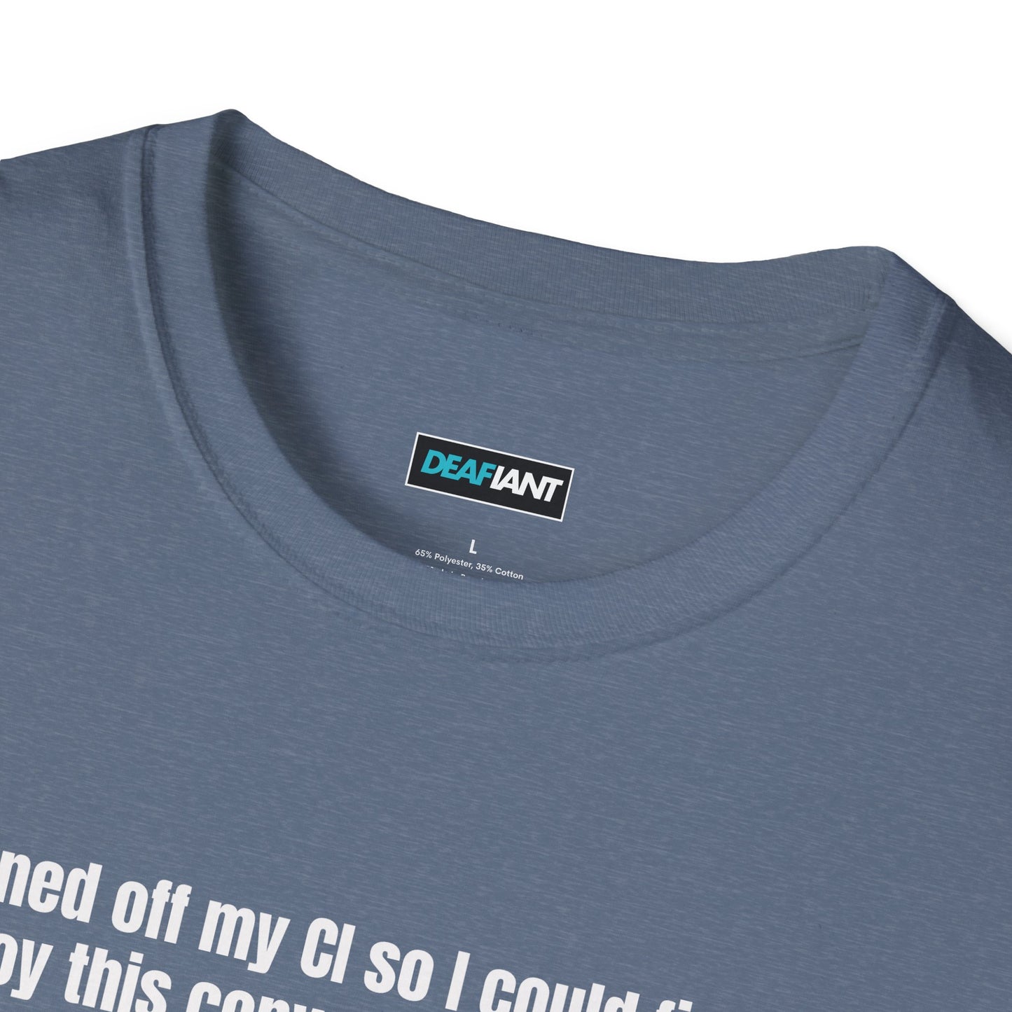 DEAFIANT CI Talk | Unisex T-Shirt