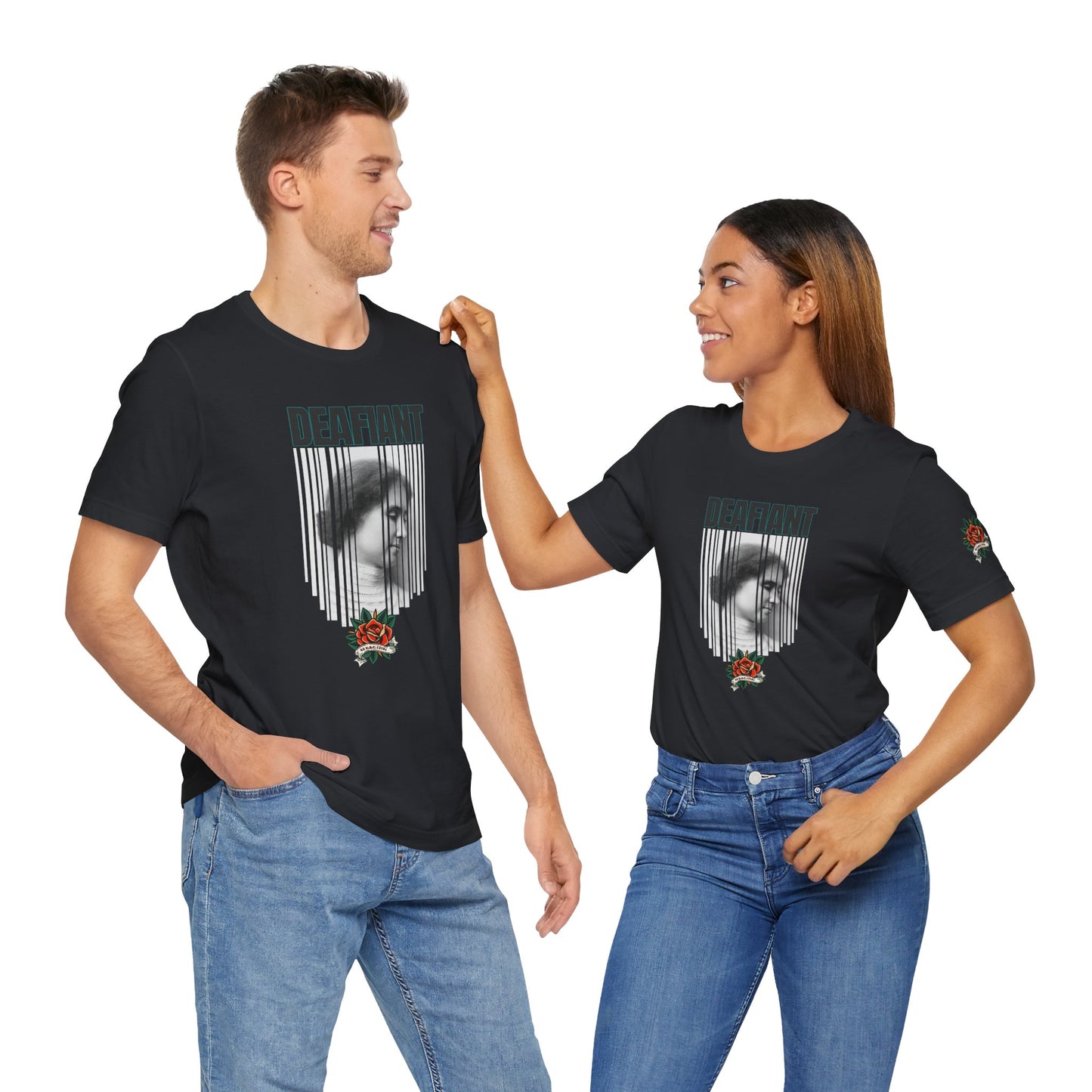 The Legacy Tee – Helen Keller x DEAFIANT | Title 42 Edition | Unisex Jersey Short Sleeve Shirt