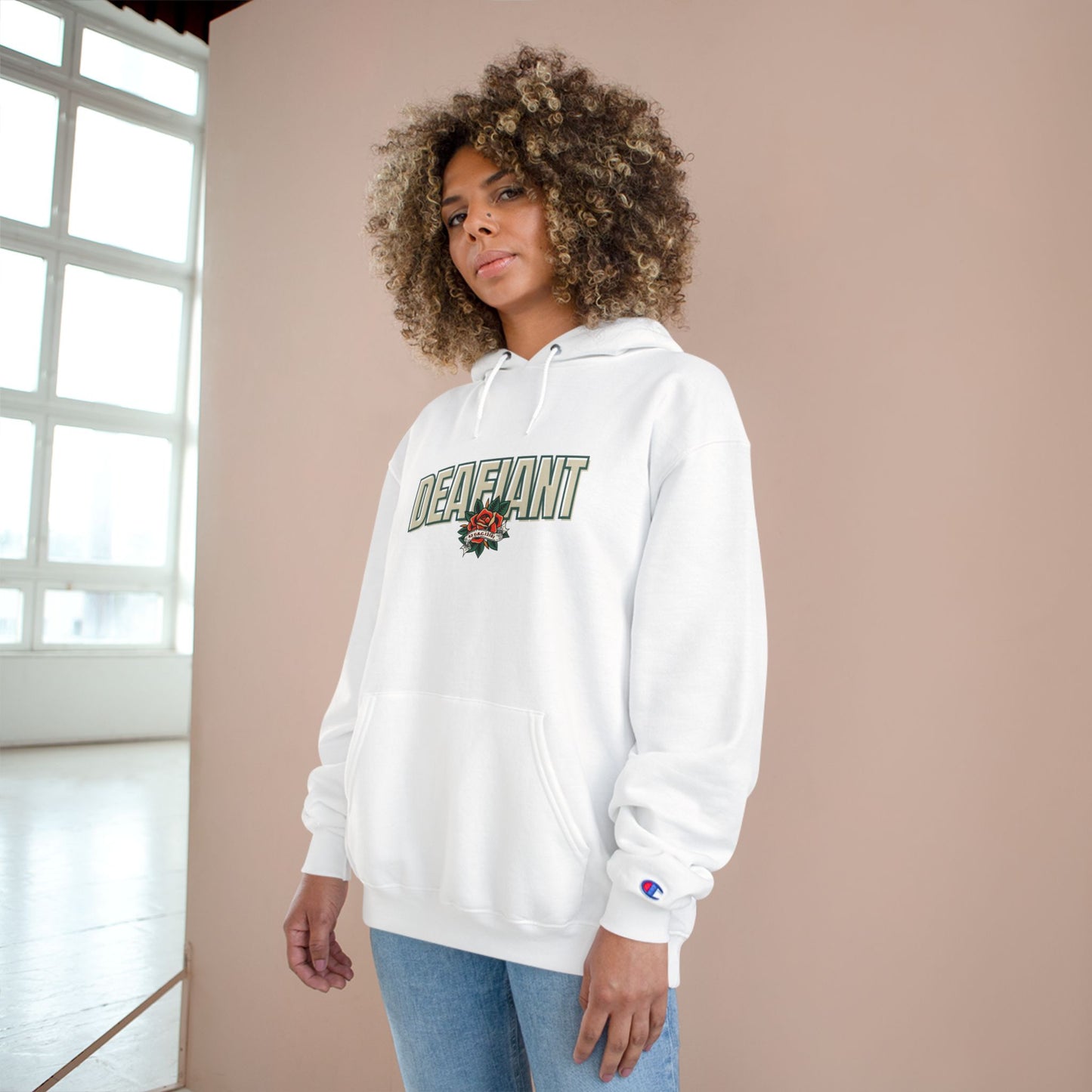 DEAFIANT Champion of the Law Unisex Hoodie