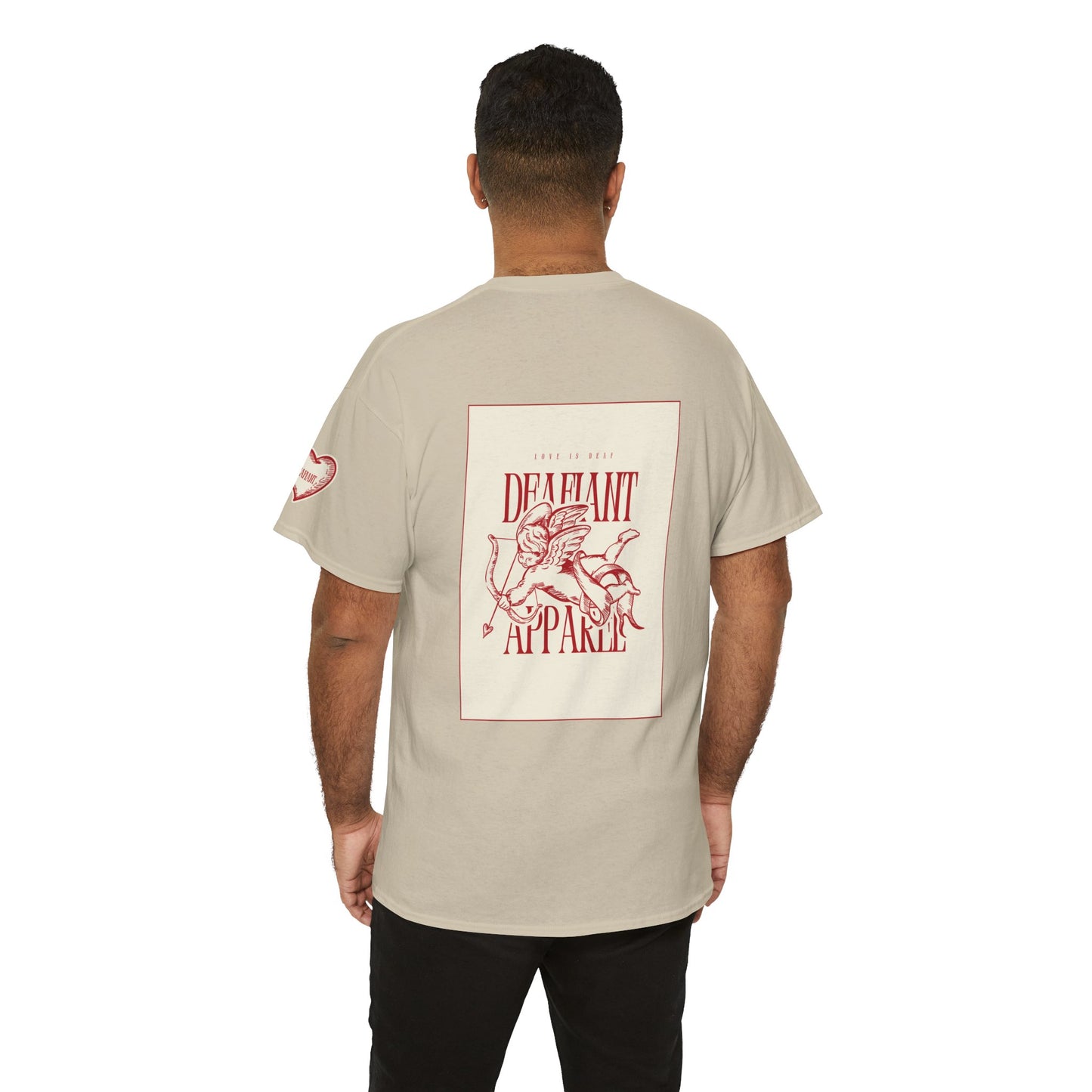 DEAFIANT Love Is Deaf Tee | Unisex Graphic Tee
