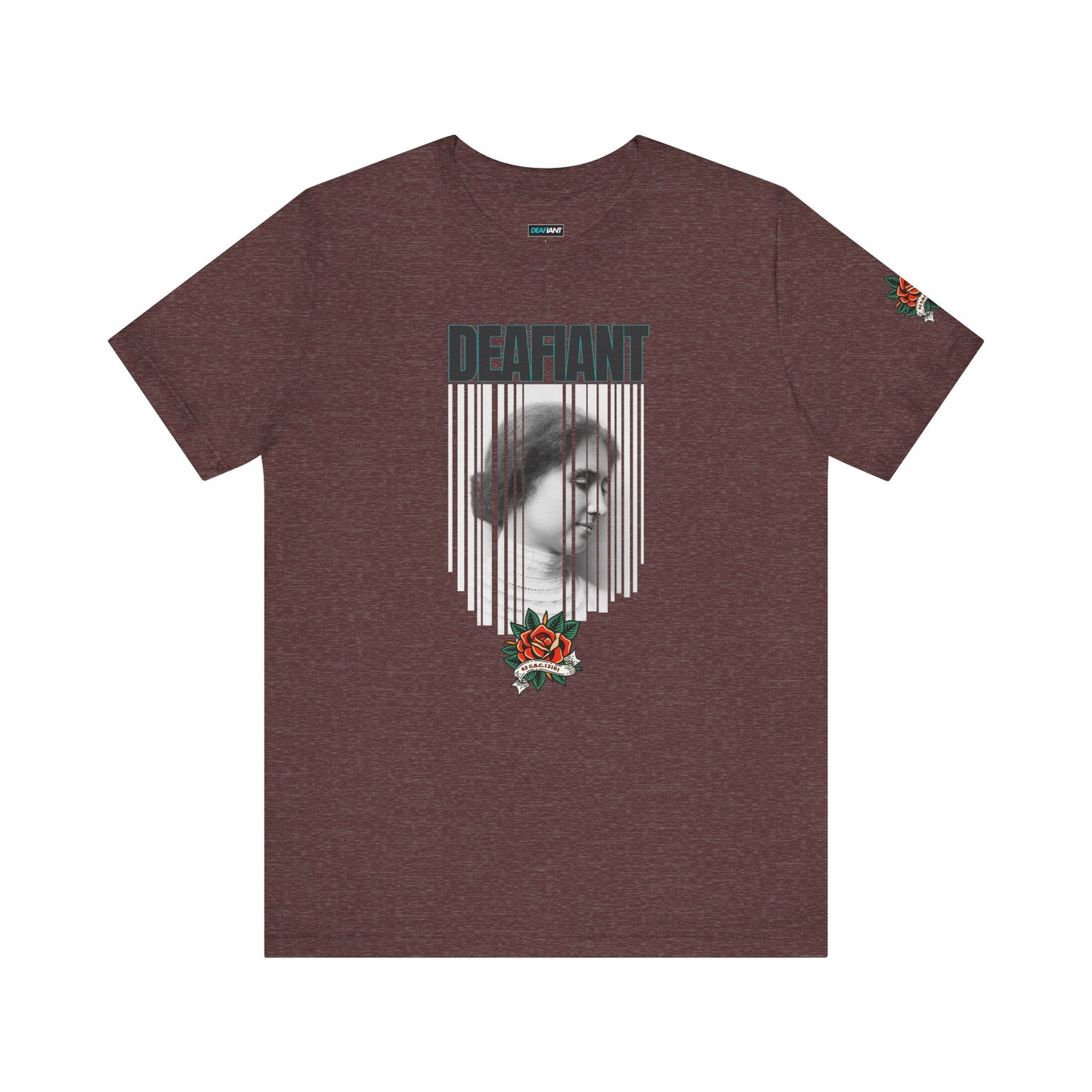 The Legacy Tee – Helen Keller x DEAFIANT | Title 42 Edition | Unisex Jersey Short Sleeve Shirt
