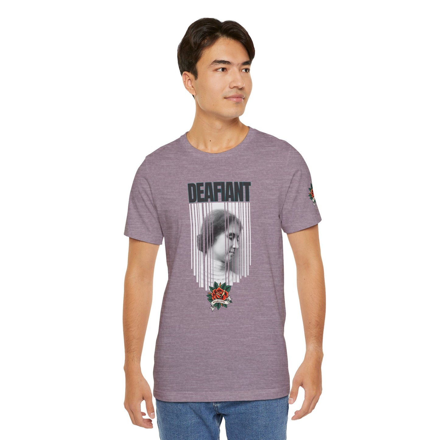 The Legacy Tee – Helen Keller x DEAFIANT | Title 42 Edition | Unisex Jersey Short Sleeve Shirt