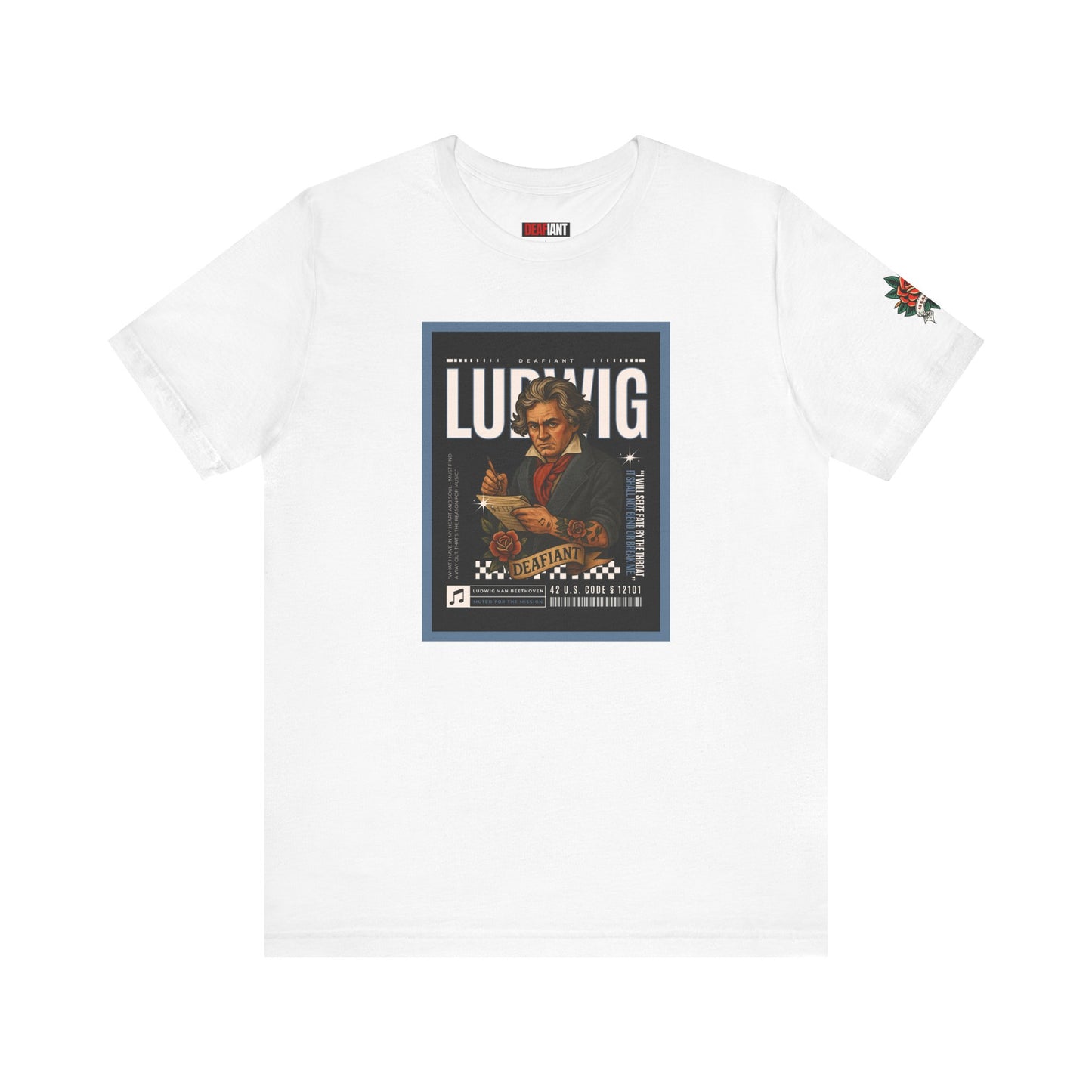 DEAFIANT The Composer Tee | Unisex Graphic Tee