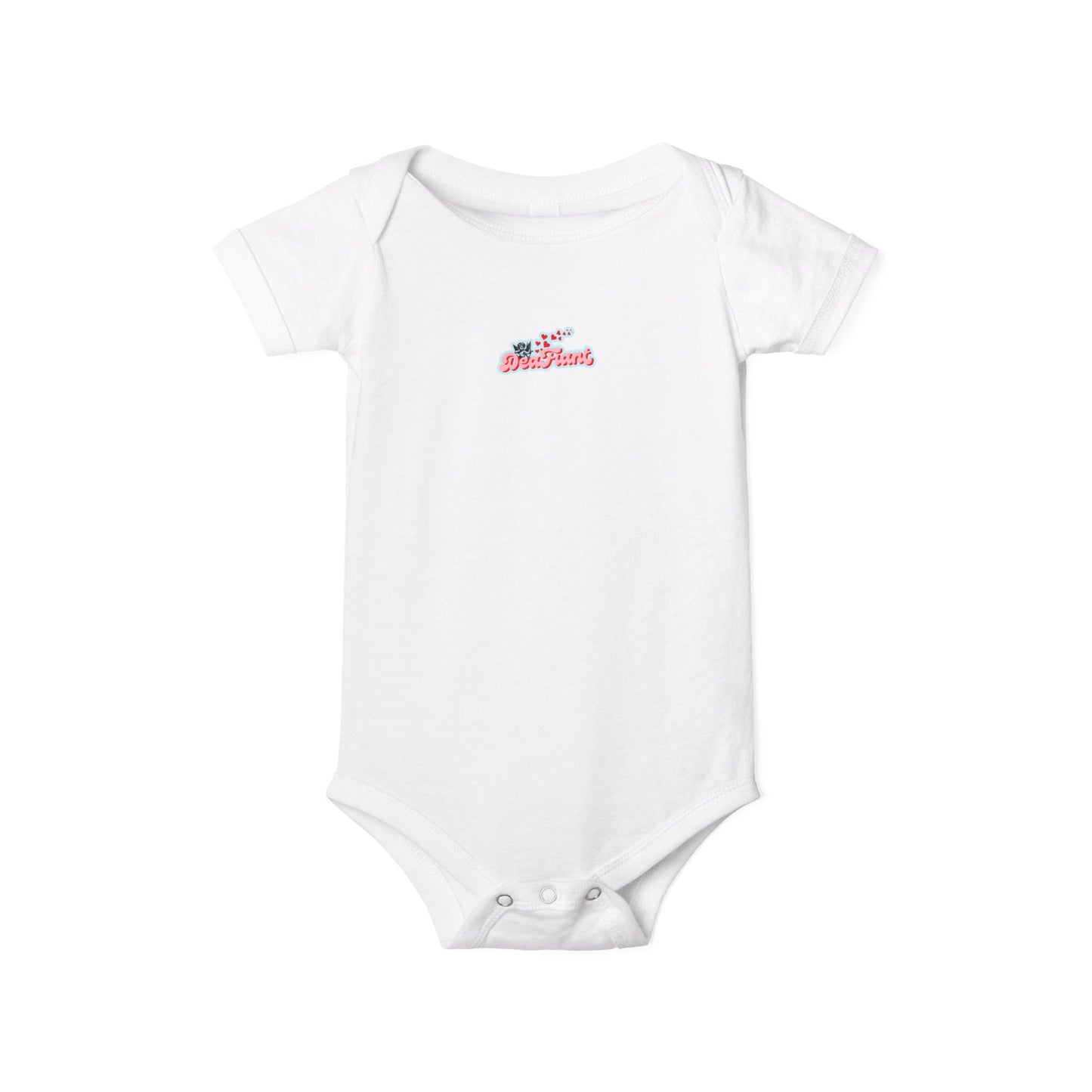 DEAFIANTLY CUTE Infant Jersey One Piece | Baby Bodysuit