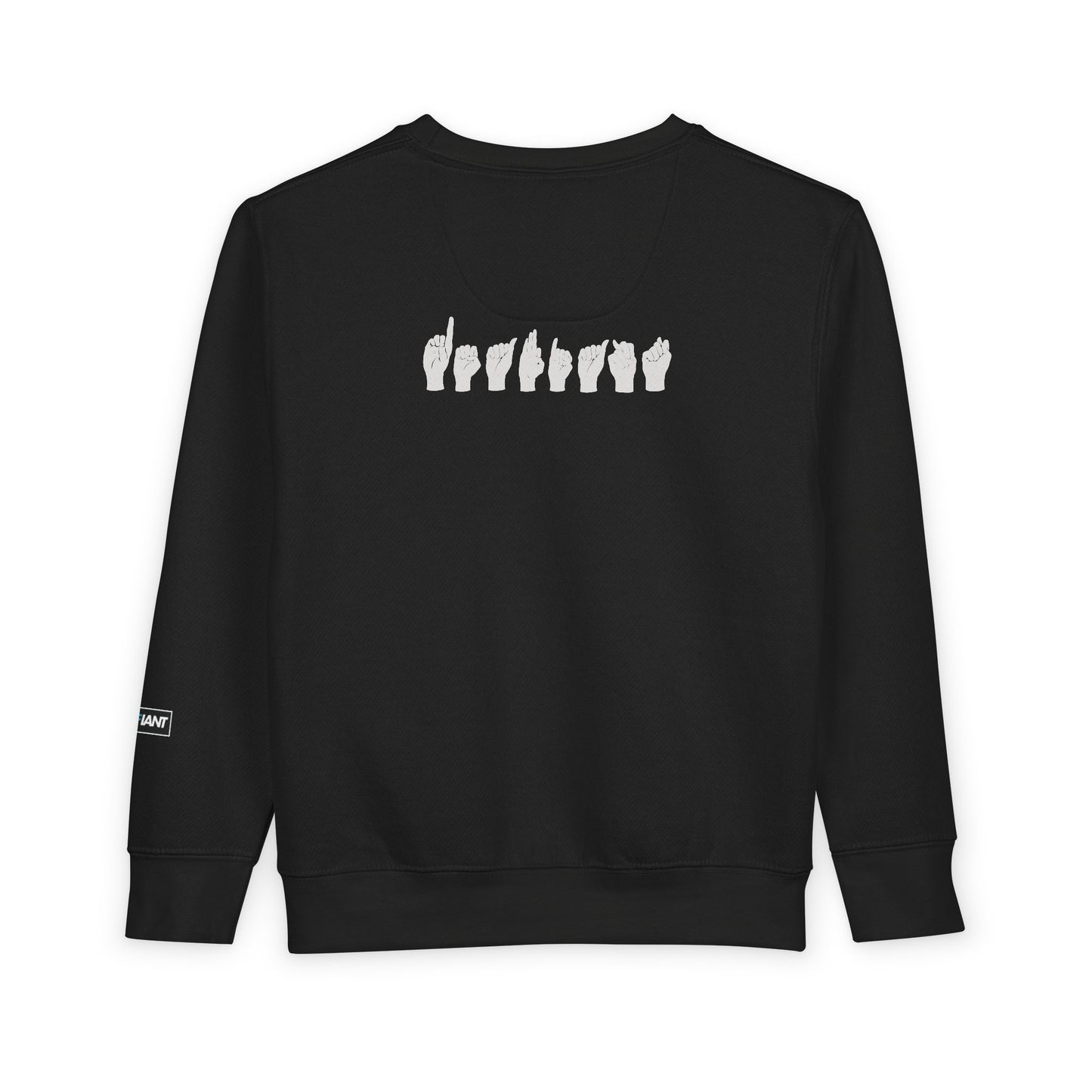DEAFIANT Classic Logo Toddler Sweatshirt