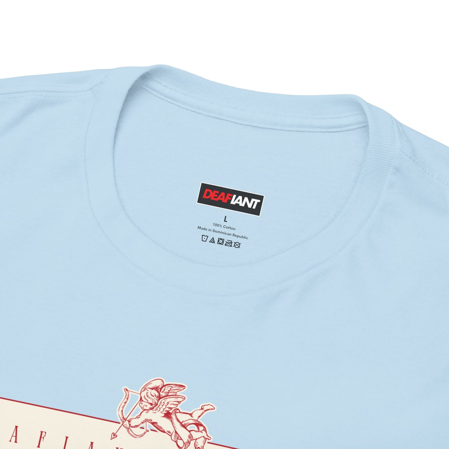 DEAFIANT Love Is Deaf Tee | Unisex Graphic Tee