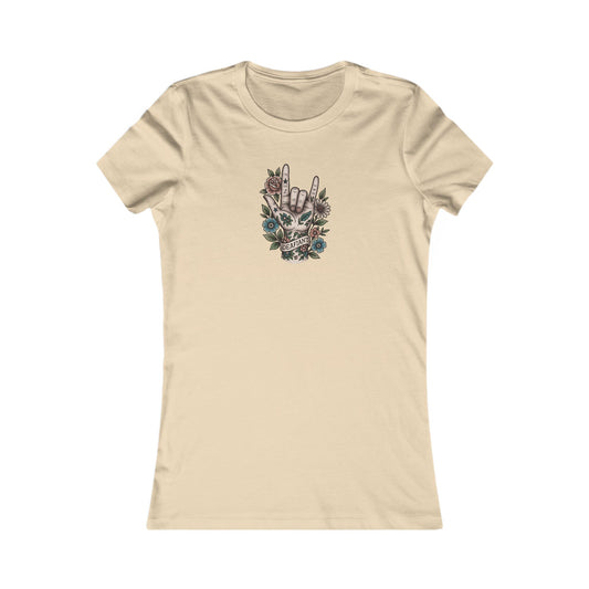 DEAFIANT Love The Perfect Fit Women's Tee | Casual Graphic T-Shirt