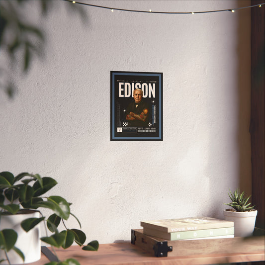 DEAFIANT The Legacy In Ink Collection EDISON| Fine Art Poster