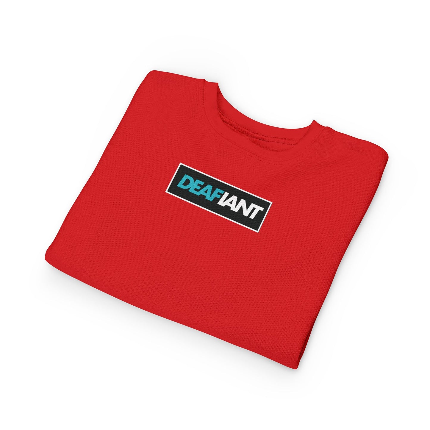 DEAFIANT Classic Logo Toddler Sweatshirt