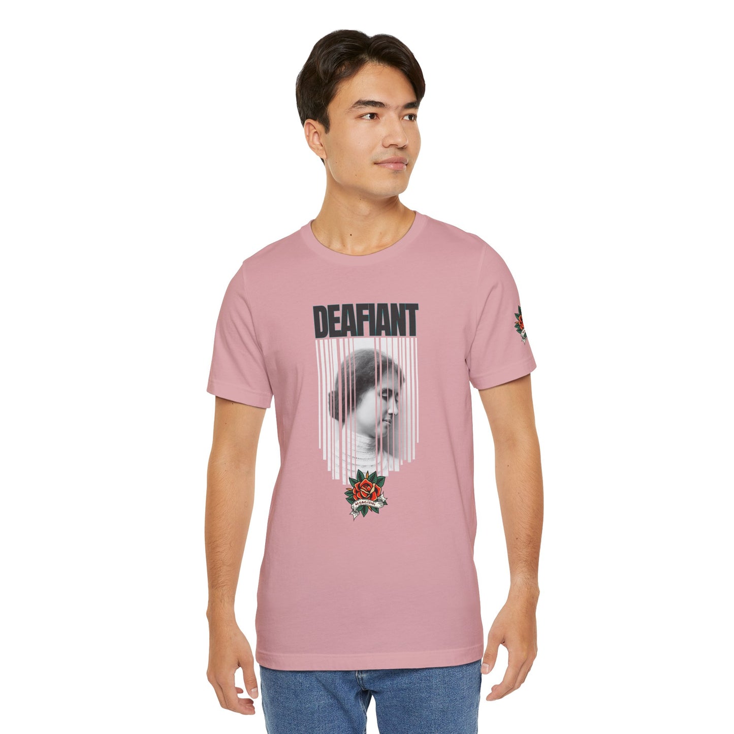The Legacy Tee – Helen Keller x DEAFIANT | Title 42 Edition | Unisex Jersey Short Sleeve Shirt
