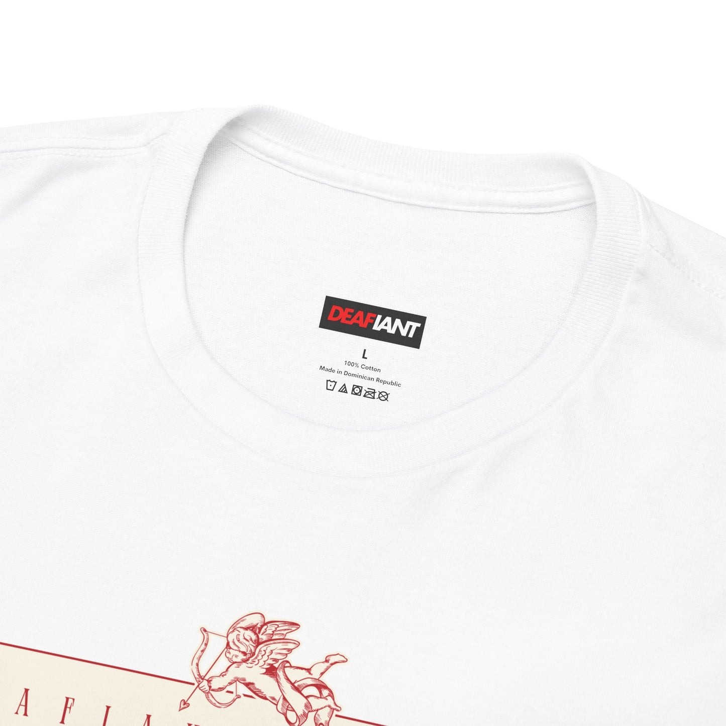 DEAFIANT Love Is Deaf Tee | Unisex Graphic Tee