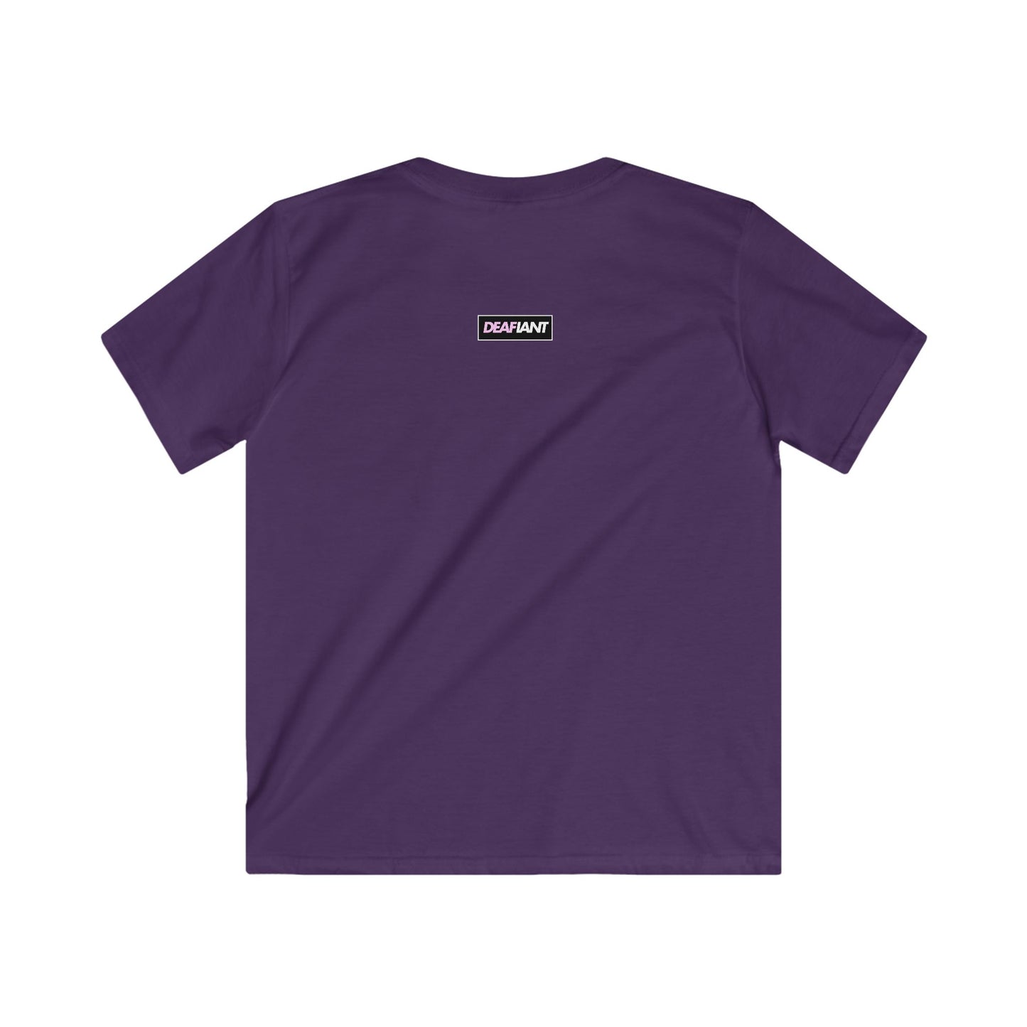 YOUTH GIRLS DEAFIANT Esther's Silence | Kids Softstyle Tee