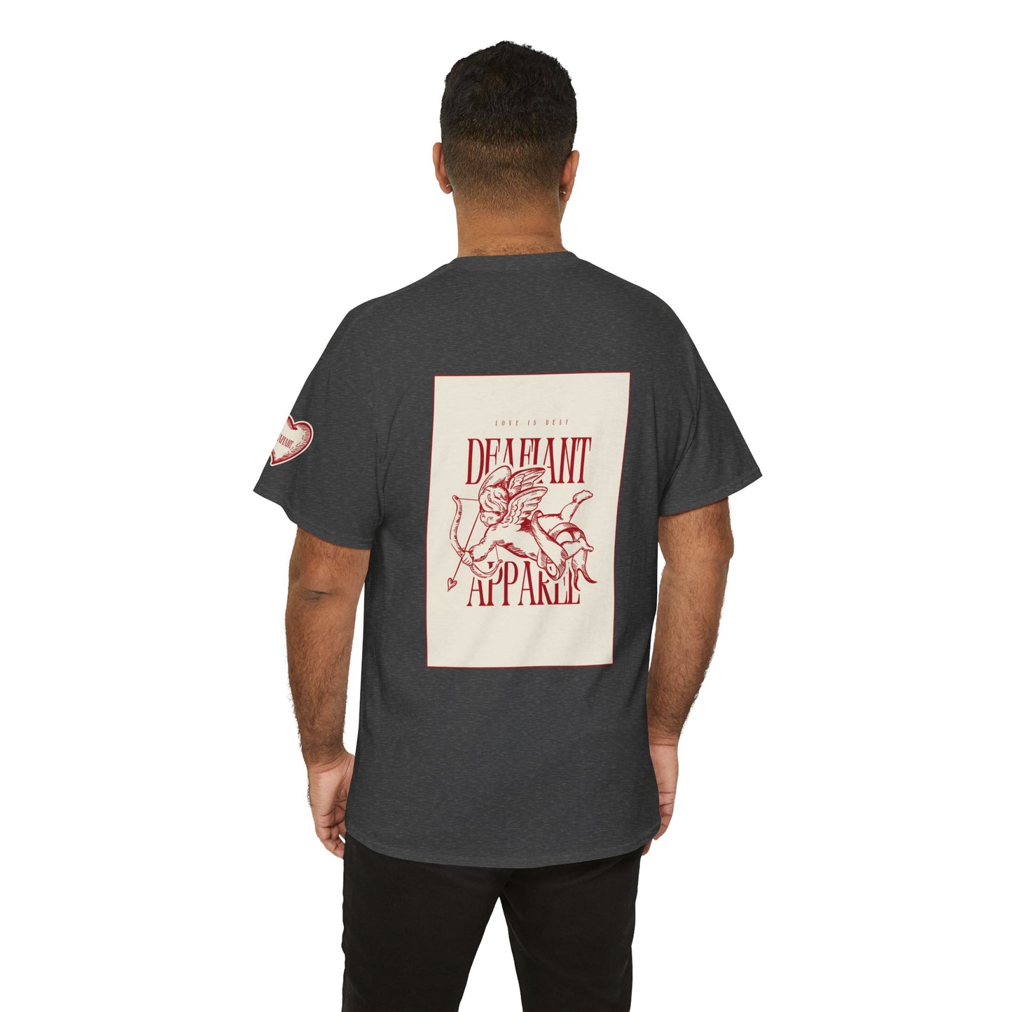 DEAFIANT Love Is Deaf Tee | Unisex Graphic Tee
