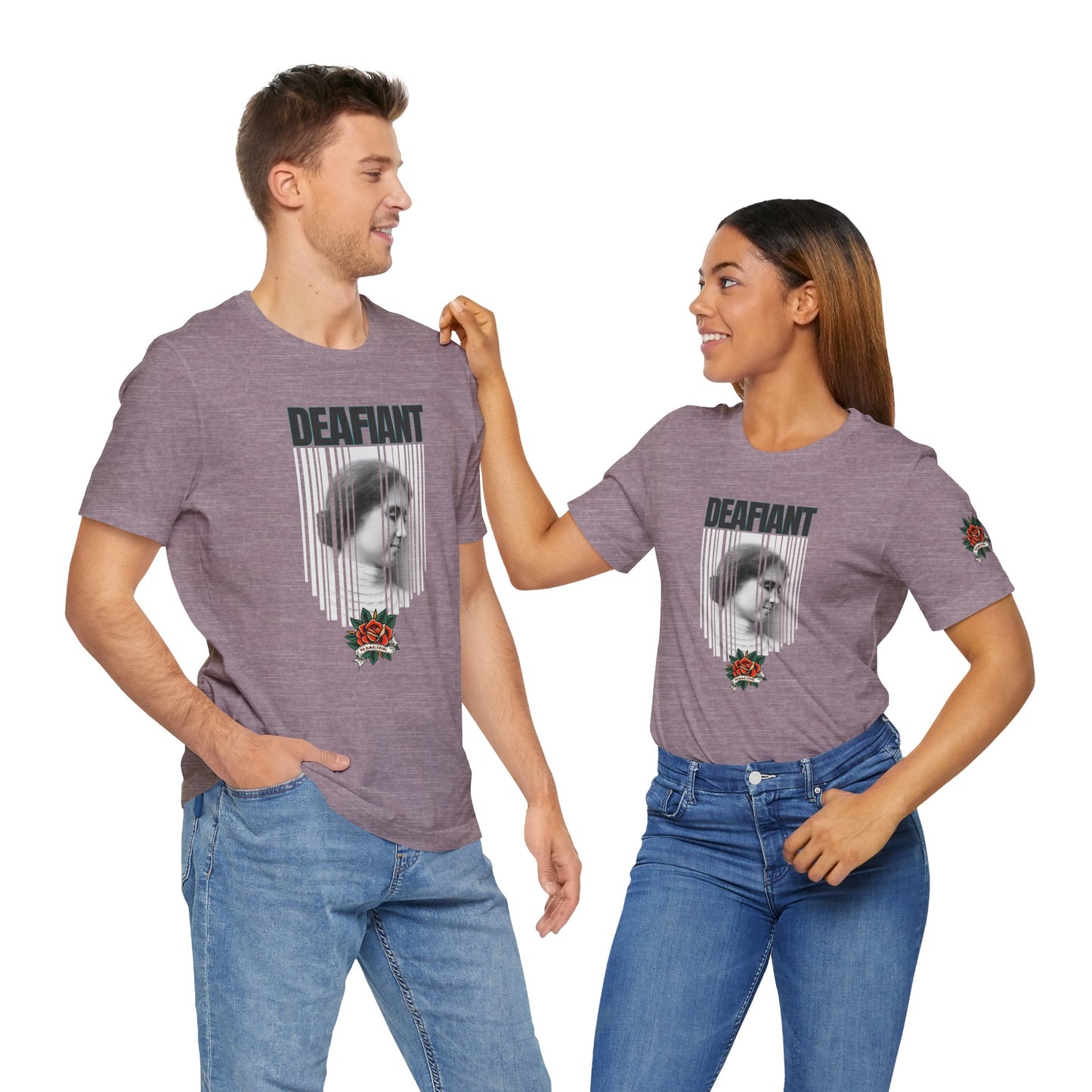 The Legacy Tee – Helen Keller x DEAFIANT | Title 42 Edition | Unisex Jersey Short Sleeve Shirt