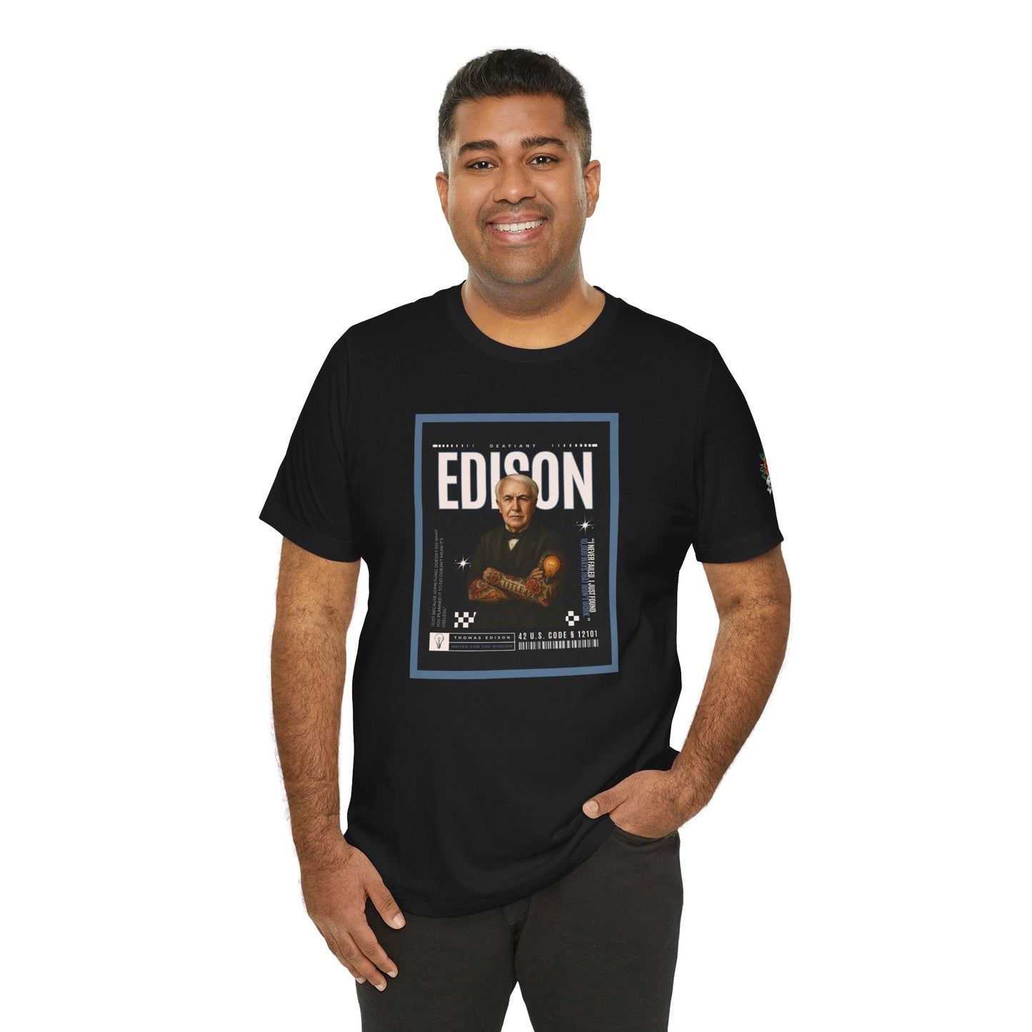 DEAFIANT Deaf Edison Tee | Unisex Short Sleeve