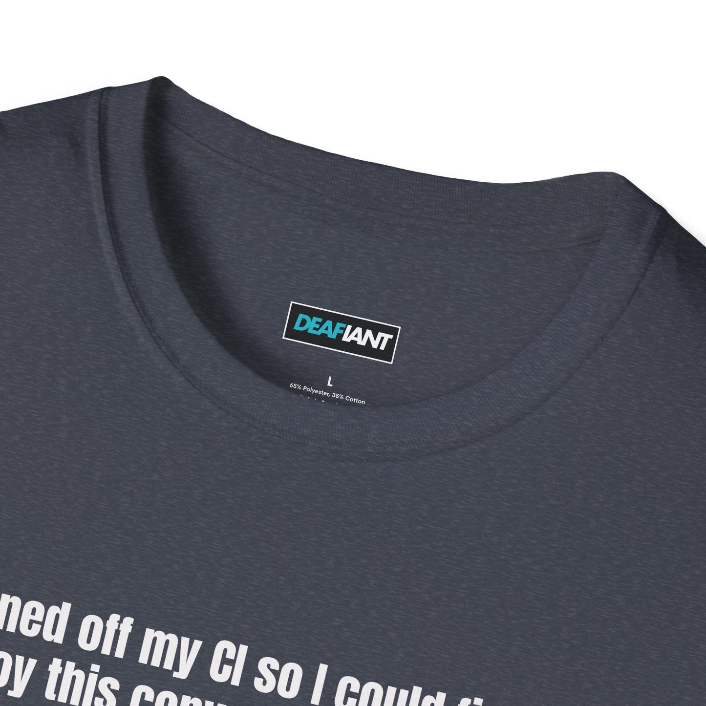 DEAFIANT CI Talk | Unisex T-Shirt