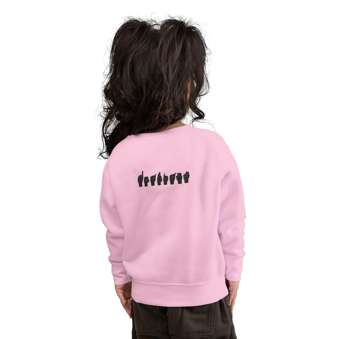 DEAFIANT Classic Logo Toddler Sweatshirt