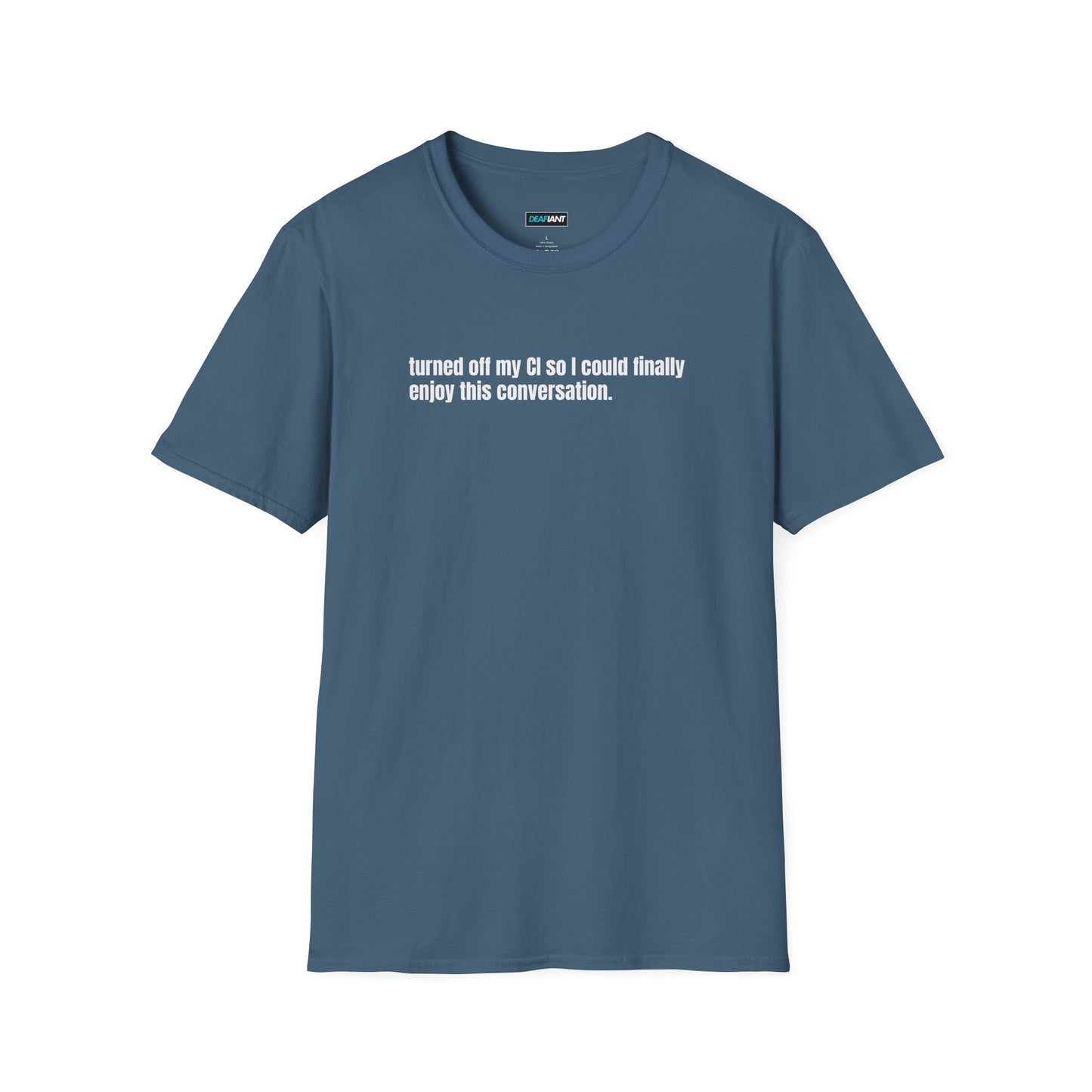 DEAFIANT CI Talk | Unisex T-Shirt