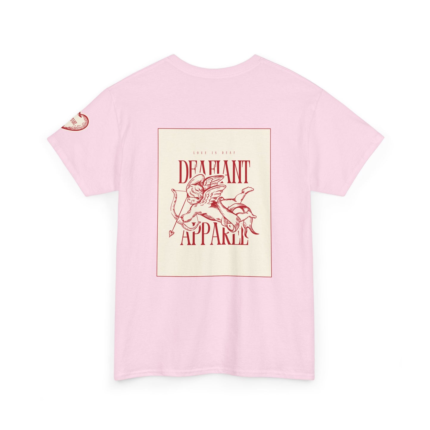 DEAFIANT Love Is Deaf Tee | Unisex Graphic Tee