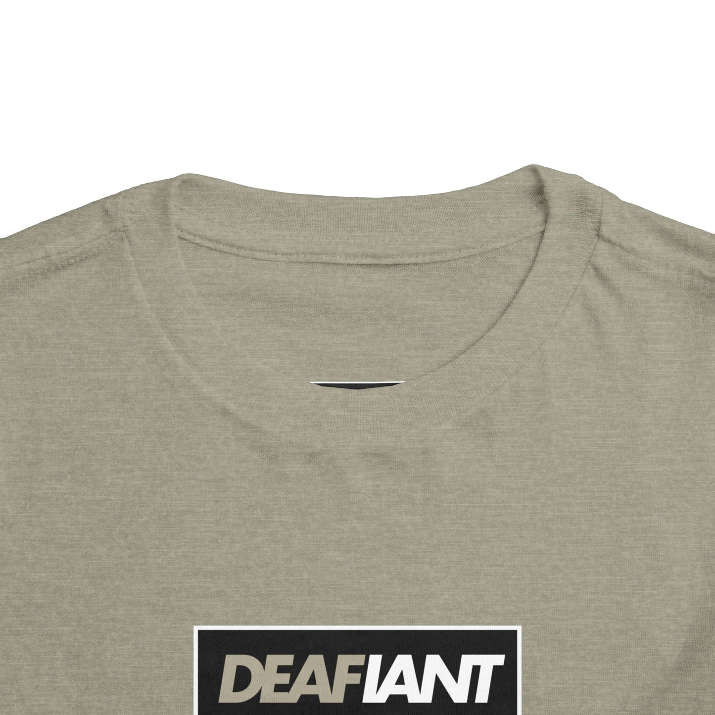 DEAFIANT Classic Logo Toddler Tee | Short Sleeve Tee