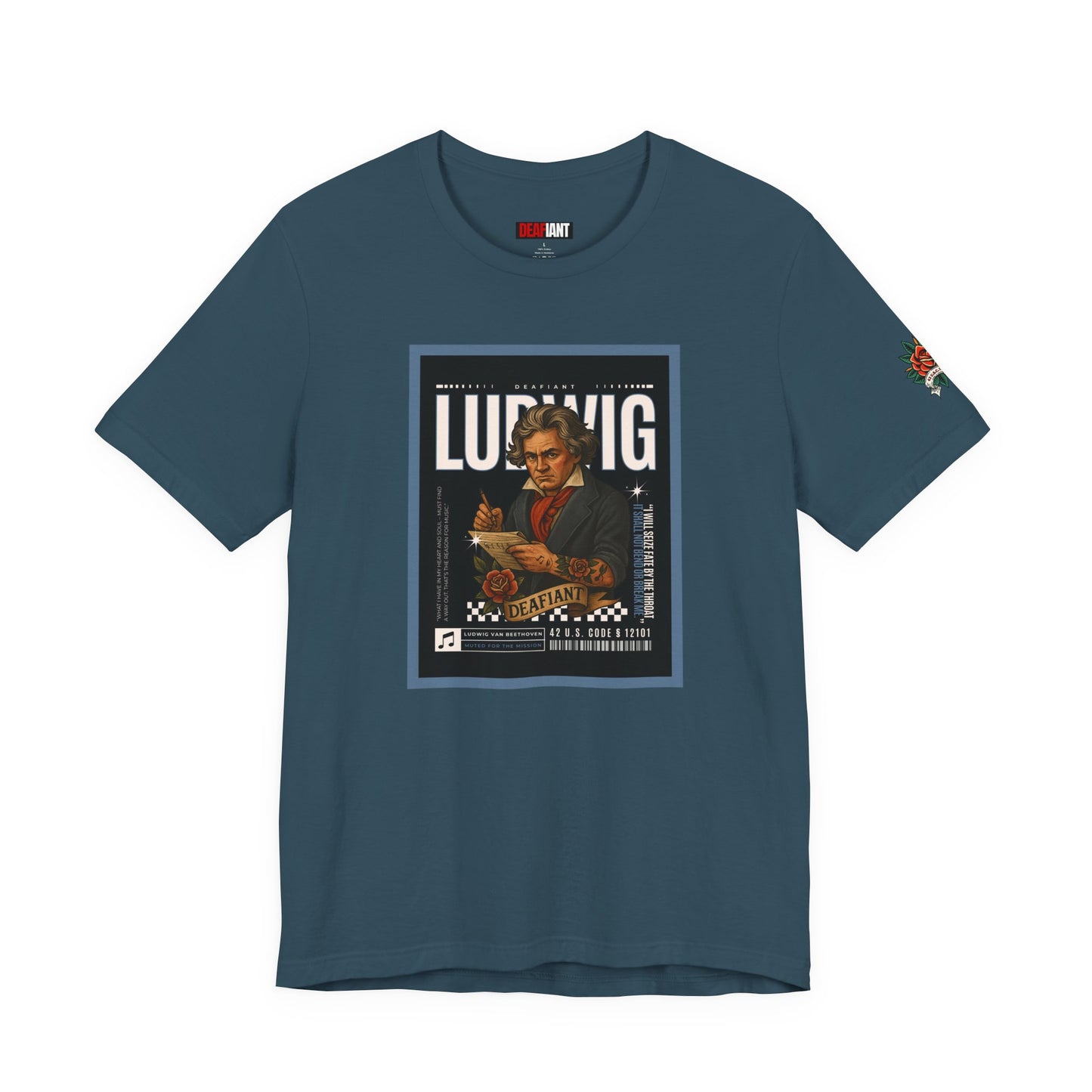 DEAFIANT The Composer Tee | Unisex Graphic Tee