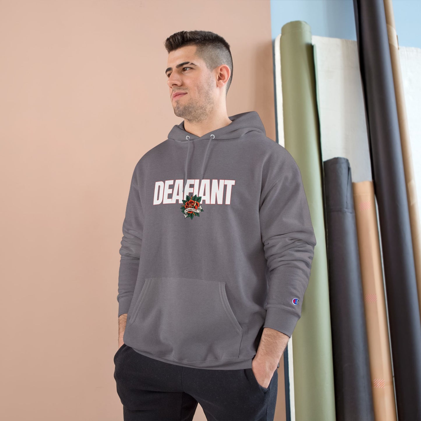 DEAFIANT Champion of the Law Unisex Hoodie