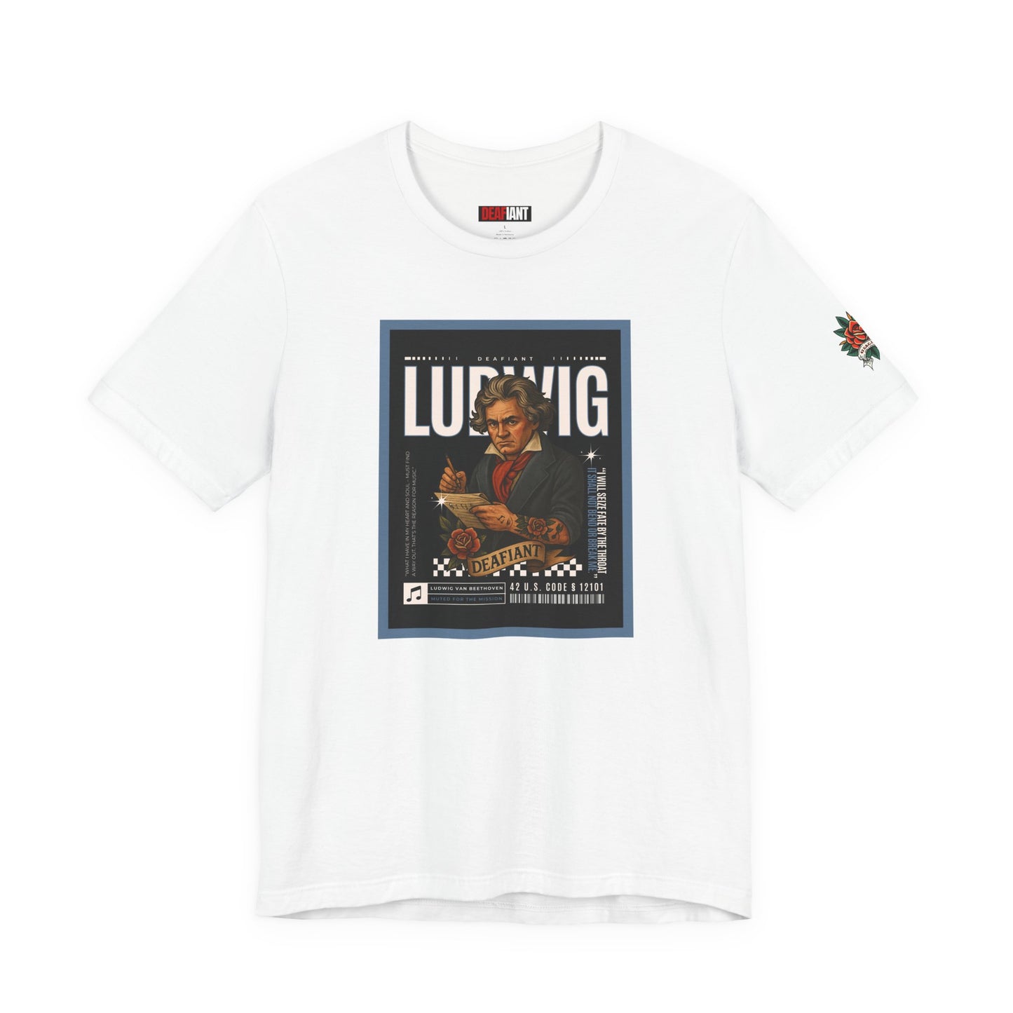 DEAFIANT The Composer Tee | Unisex Graphic Tee