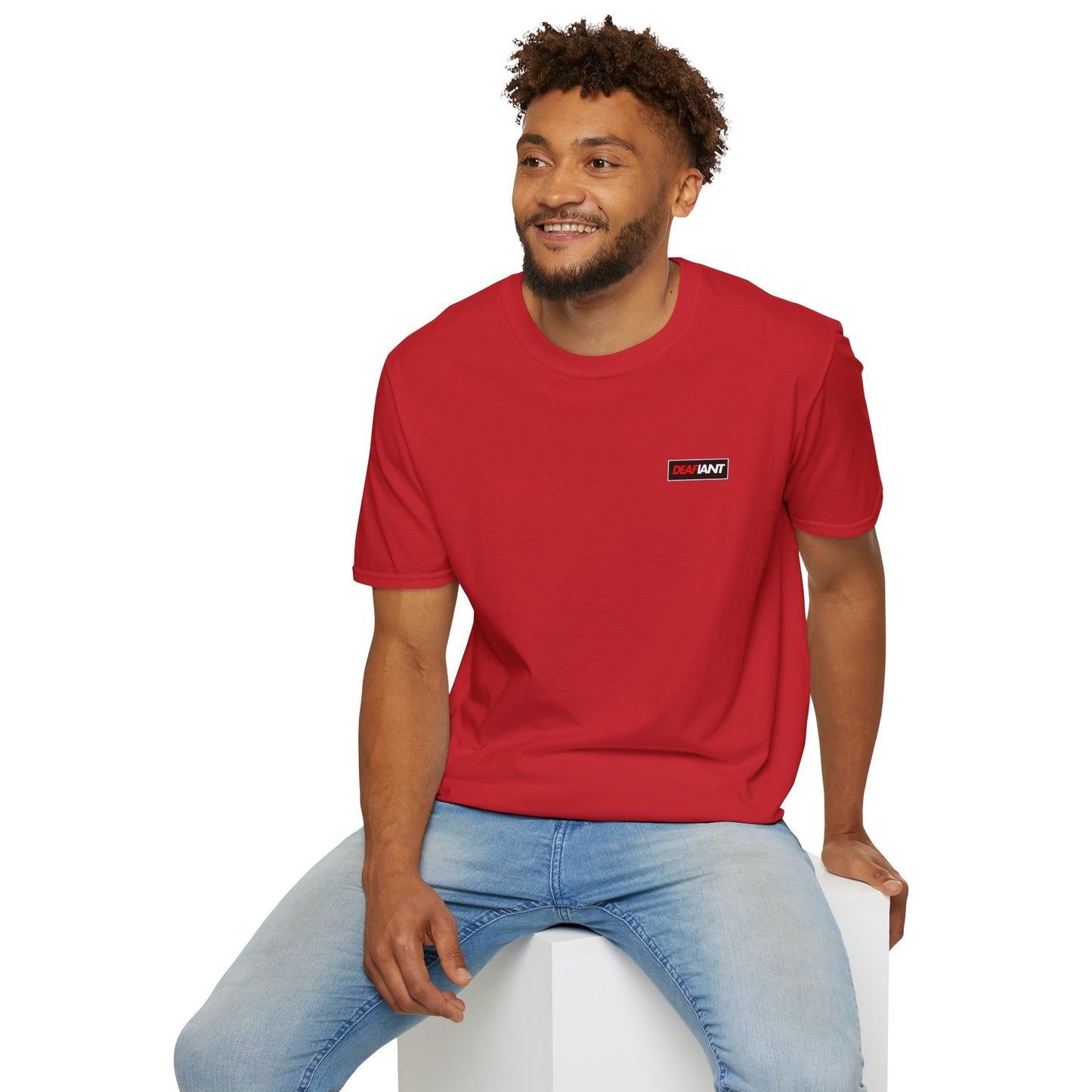 DEAFIANT Classic Logo Tee | Unisex Soft style cotton tee