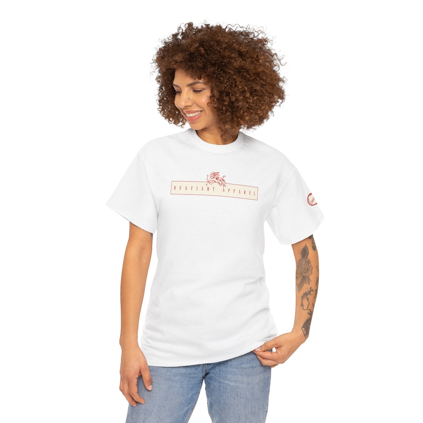 DEAFIANT Love Is Deaf Tee | Unisex Graphic Tee