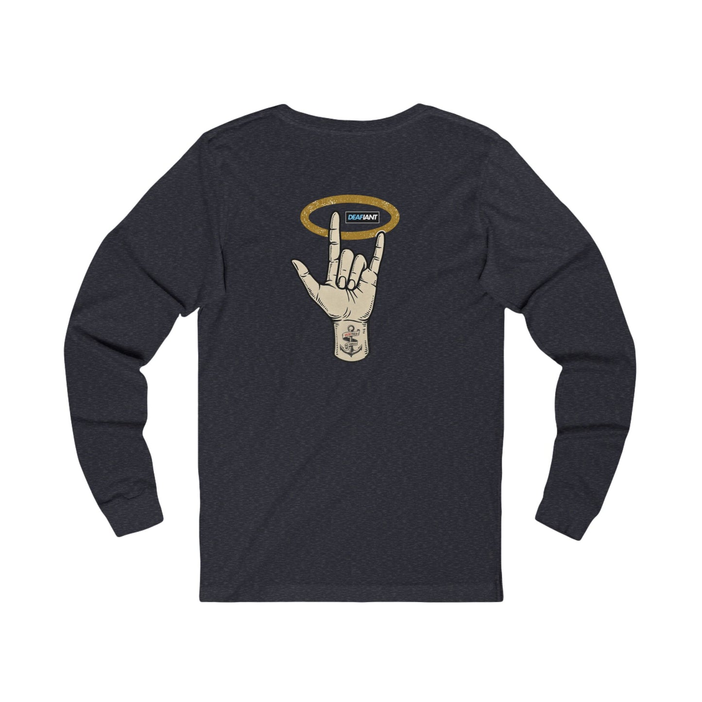 Be Still and Know Long Sleeve Tee, Inspirational Shirt, Faith-Based Apparel, Comfort Gift for Men and Women, Motivational Top