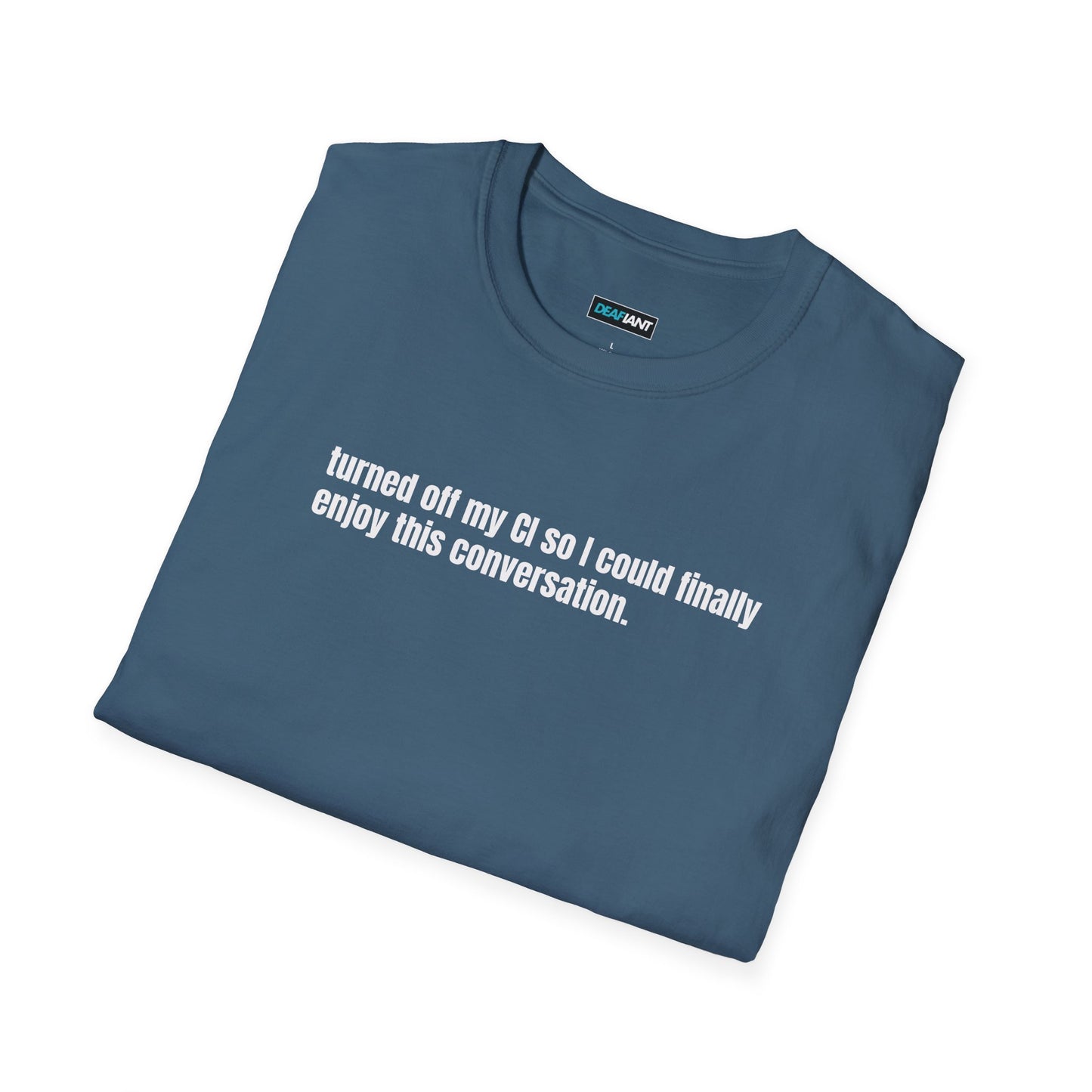 DEAFIANT CI Talk | Unisex T-Shirt