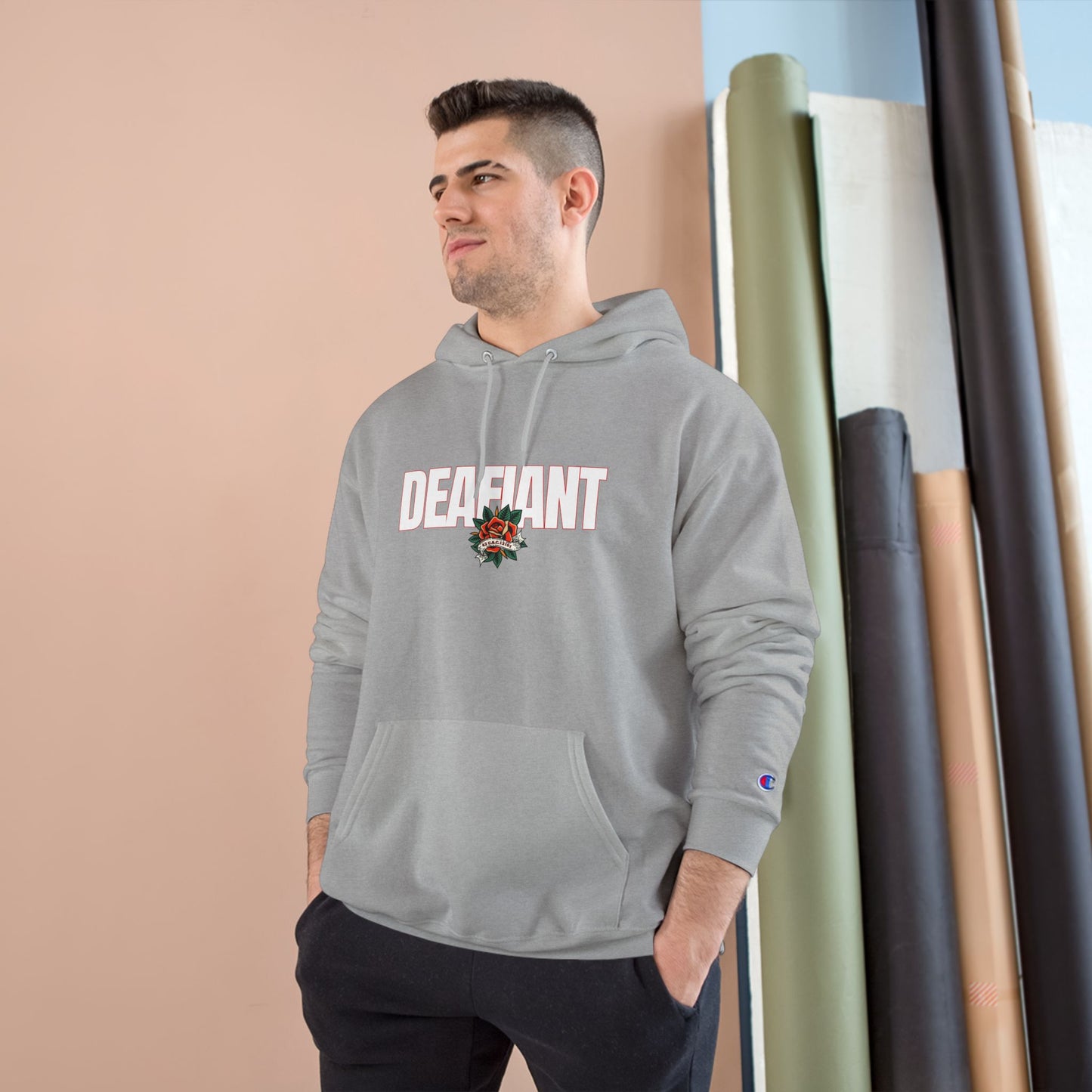 DEAFIANT Champion of the Law Unisex Hoodie