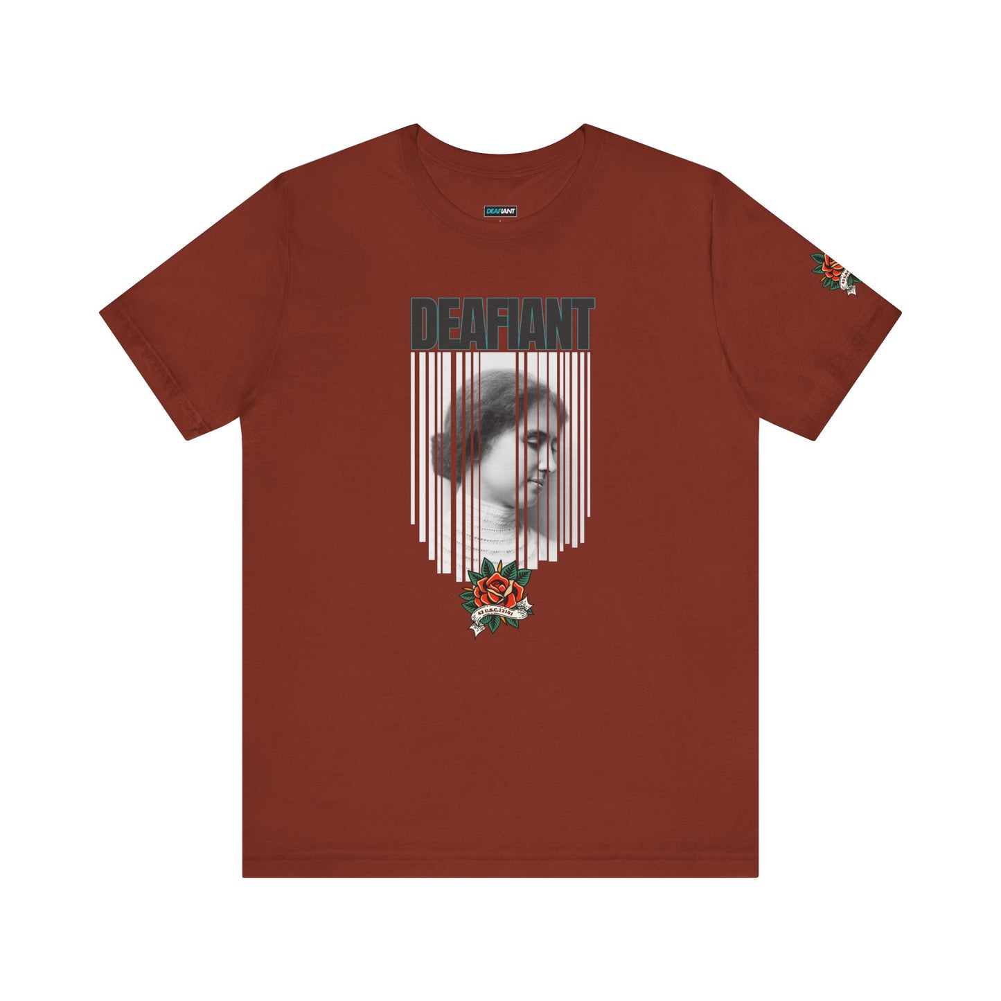 The Legacy Tee – Helen Keller x DEAFIANT | Title 42 Edition | Unisex Jersey Short Sleeve Shirt