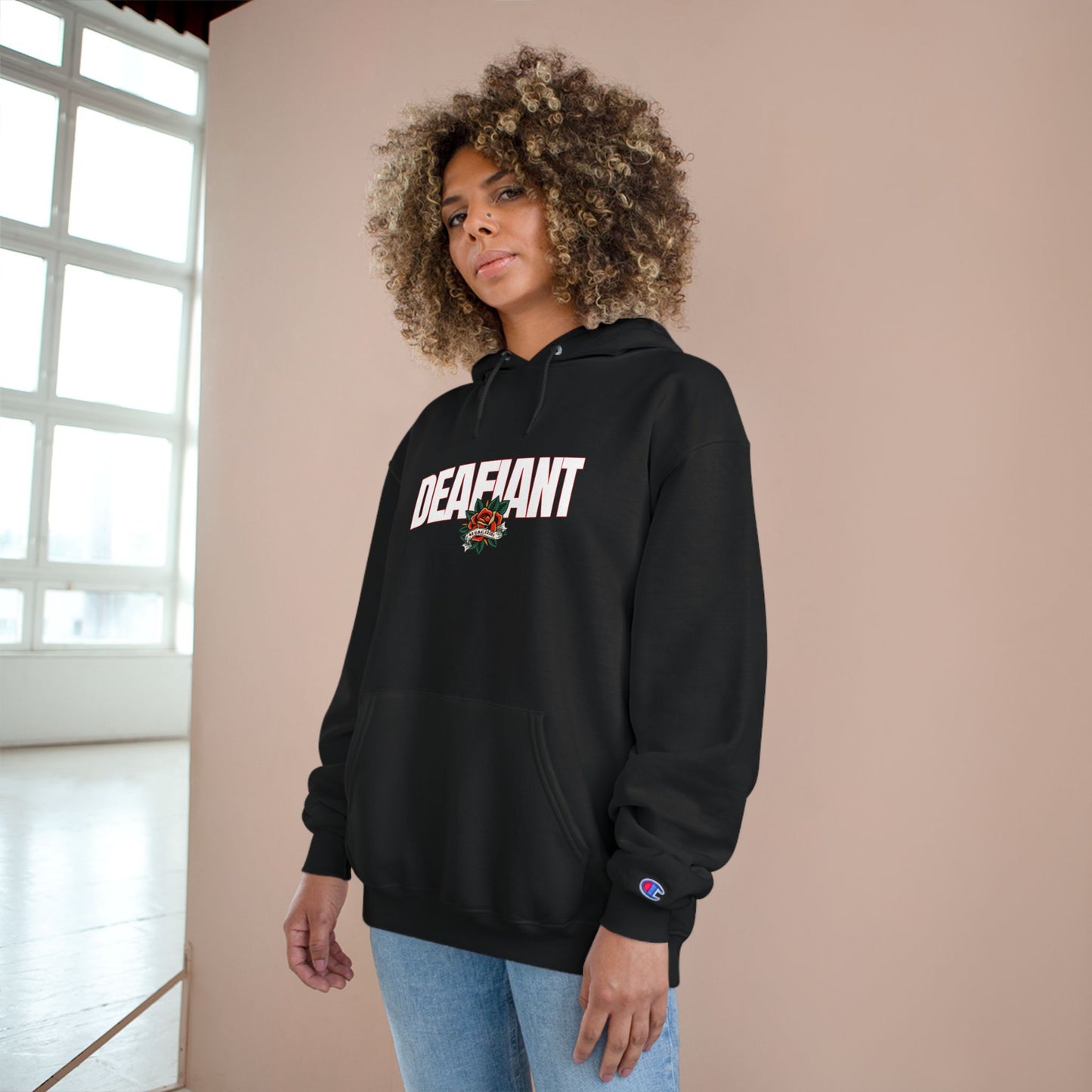 DEAFIANT Champion of the Law Unisex Hoodie