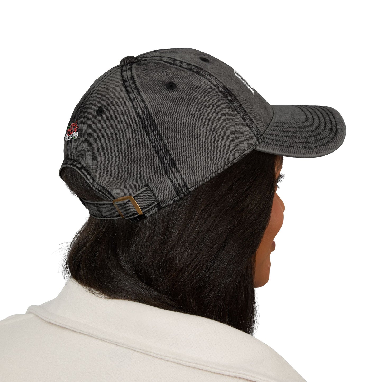 DEAFIANT Silent Threads Vintage Cap (Embroidered)