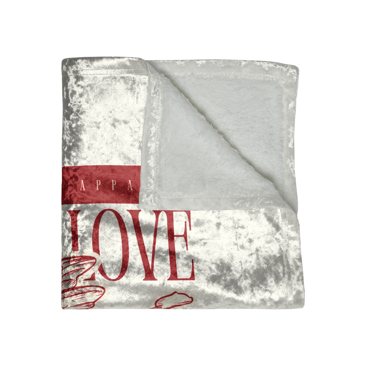 DEAFIANT The First Rule of Deaf Club | Crushed Velvet Blanket