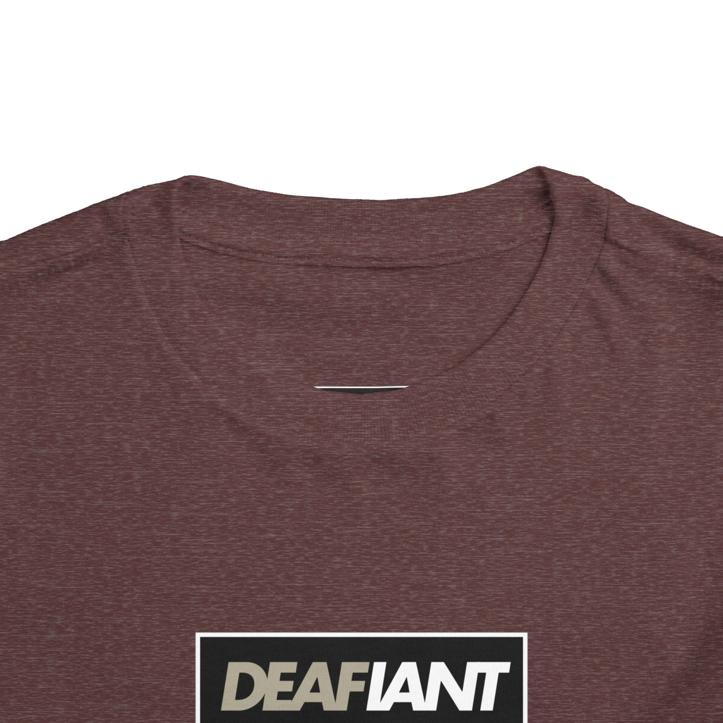 DEAFIANT Classic Logo Toddler Tee | Short Sleeve Tee