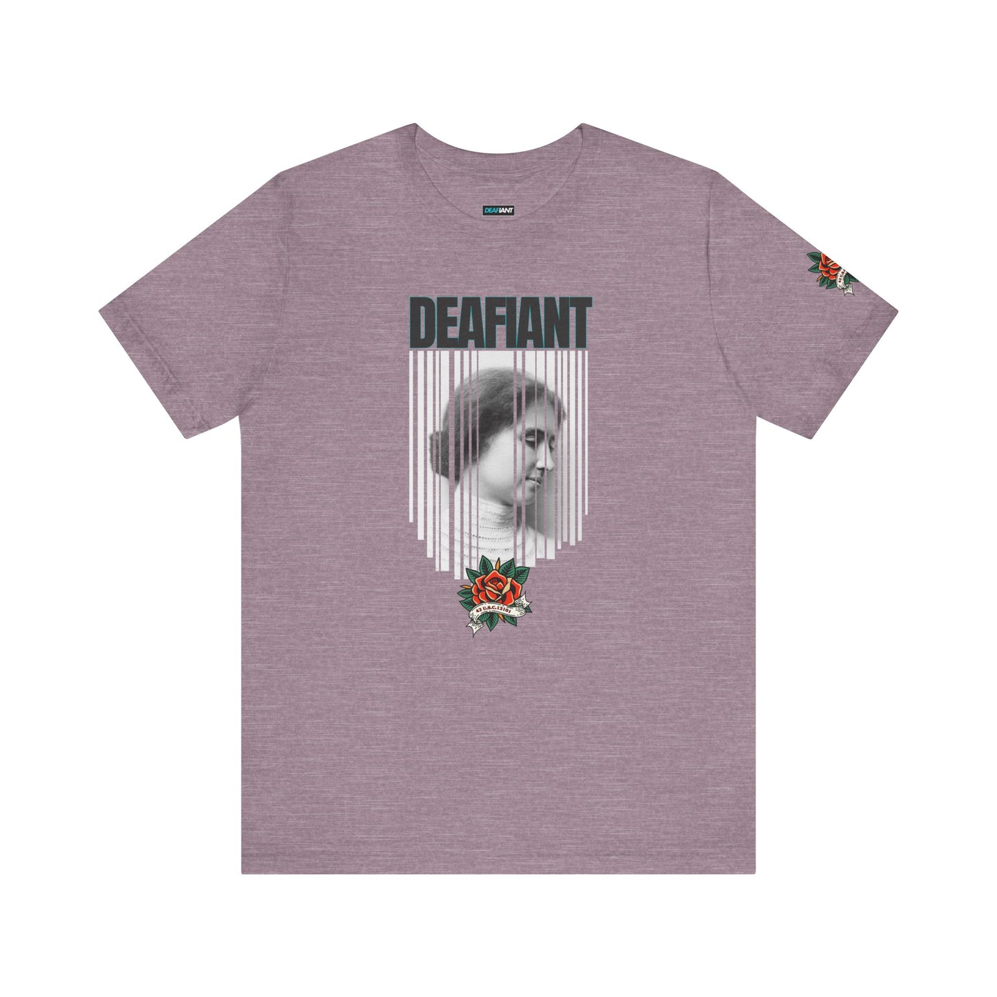 The Legacy Tee – Helen Keller x DEAFIANT | Title 42 Edition | Unisex Jersey Short Sleeve Shirt