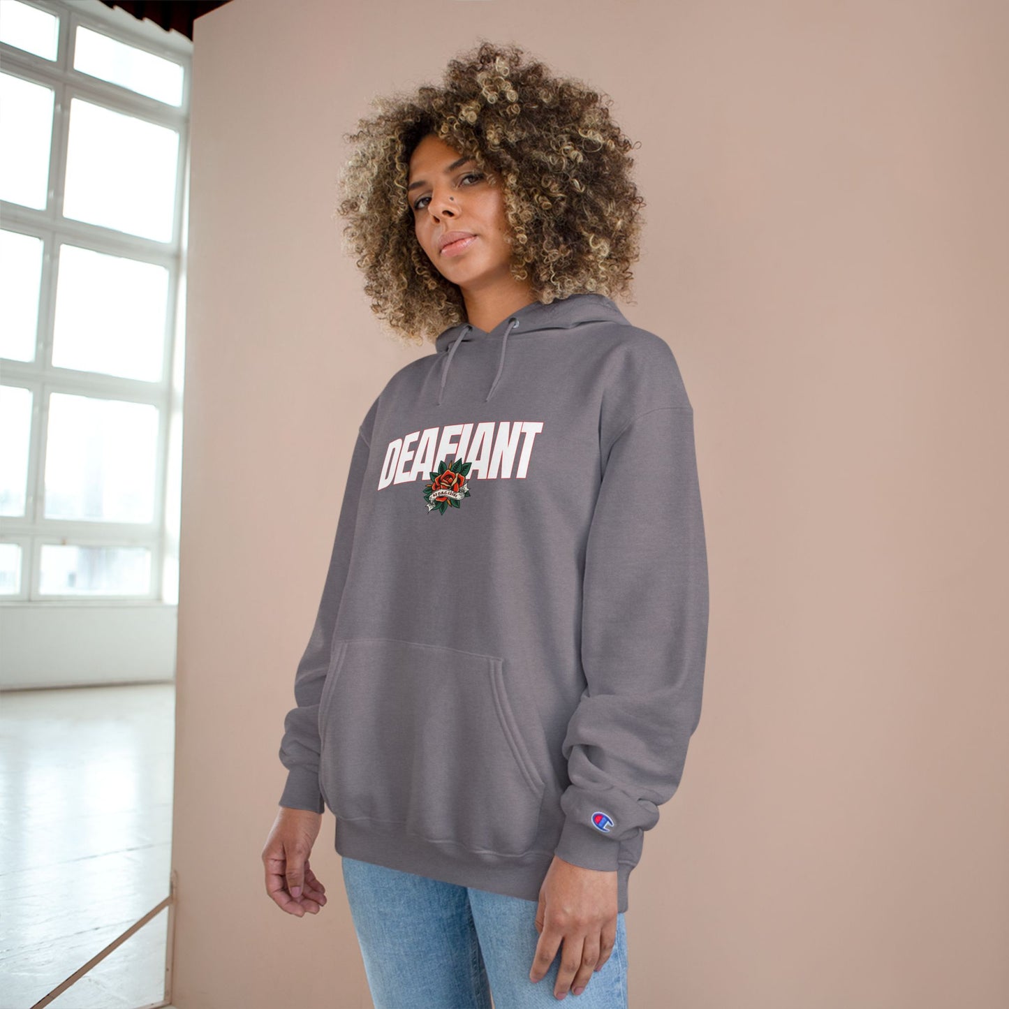 DEAFIANT Champion of the Law Unisex Hoodie