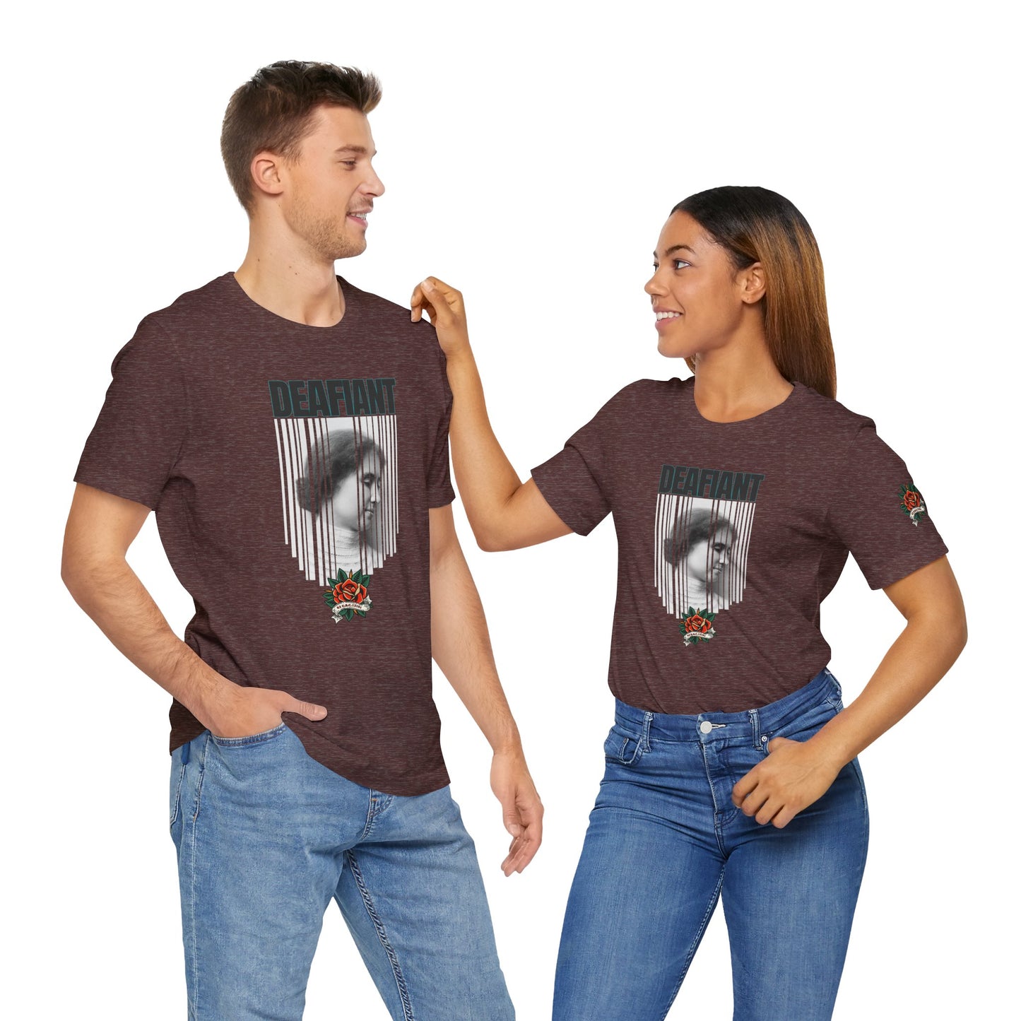 The Legacy Tee – Helen Keller x DEAFIANT | Title 42 Edition | Unisex Jersey Short Sleeve Shirt