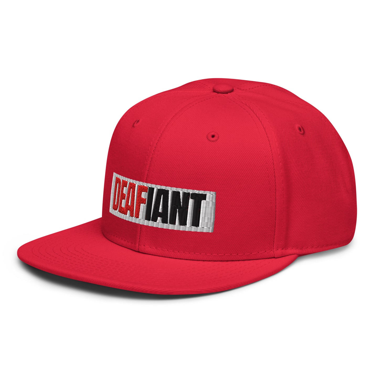 DEAFIANT High Silence | structured flat bill hat