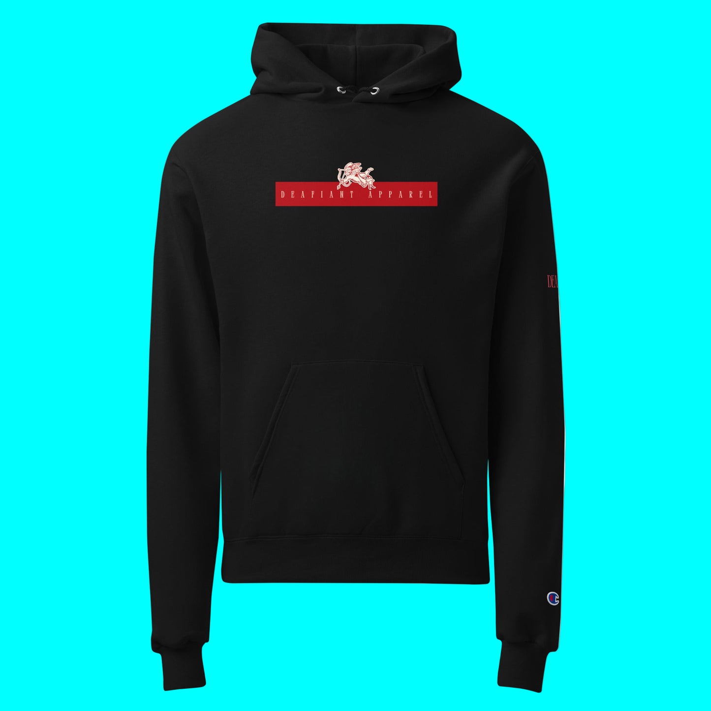 DEAFIANT Chapion of Love | Unisex Champion hoodie